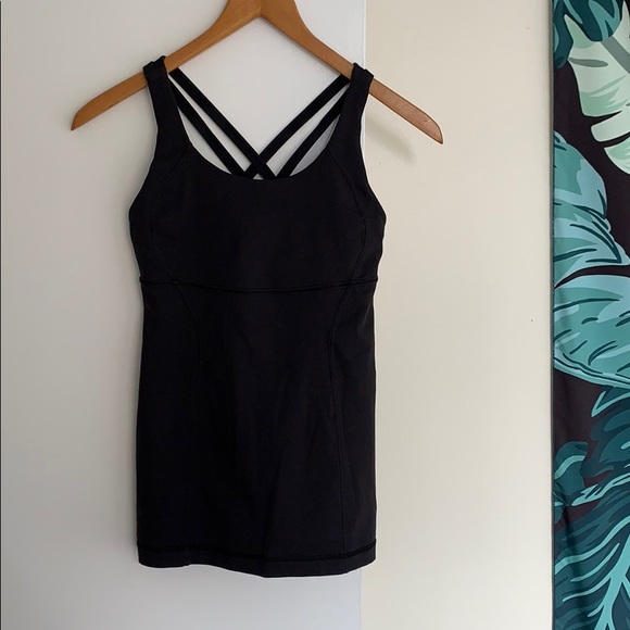 lululemon athletica Tops - lululemon Energy Tank Built-In Bra Sz8